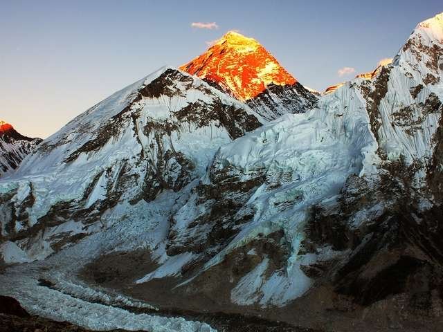 evening view from everest 640 480 naike nepal trek
